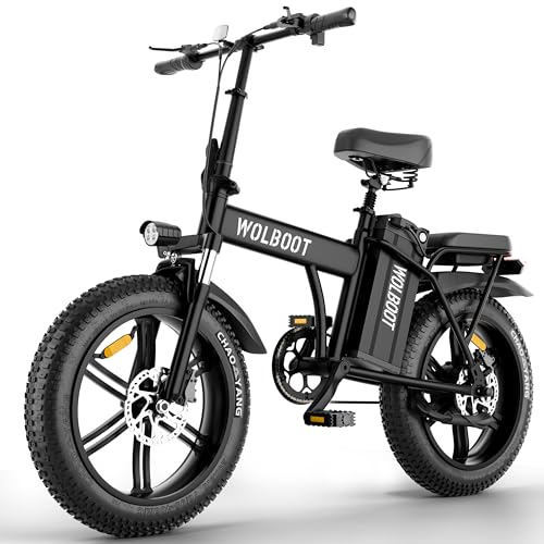 WOLBOOT  Electric Bike  Long Range 100 Miles