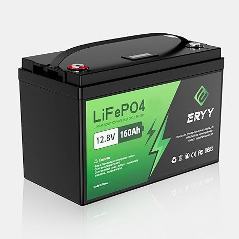 ERYY 12V 160AH LiFePO4 Battery