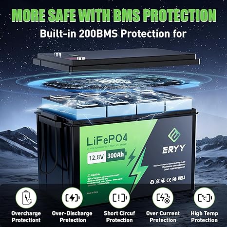 300Ah LiFePO4 Battery